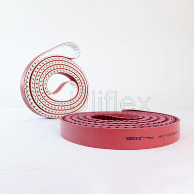 Polyurethane  PU Truly Endless timing belt with Steel cord or Kevlar cord, with APL coating or rubber coating